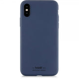 holdit iPhone X/Xs Cover Silikone Navy Blue