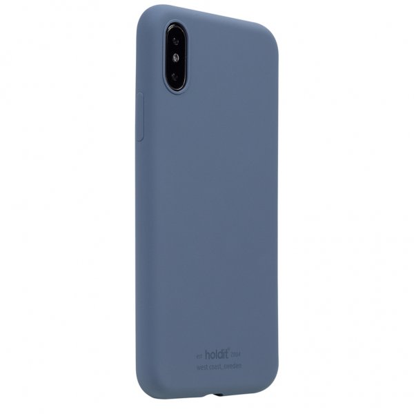 holdit iPhone X/Xs Cover Silikone Pacific Blue