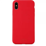 holdit iPhone X/Xs Cover Silikone Ruby Red