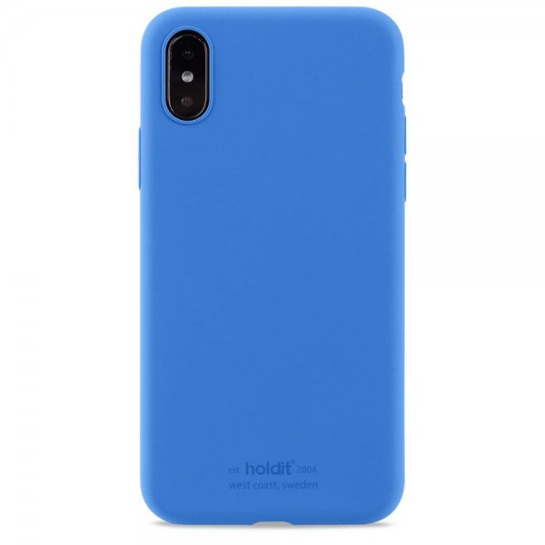 holdit iPhone X/Xs Cover Silikone Sky Blue