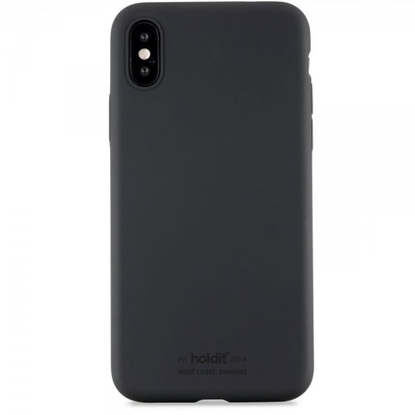holdit iPhone X/Xs Cover Silikone Sort