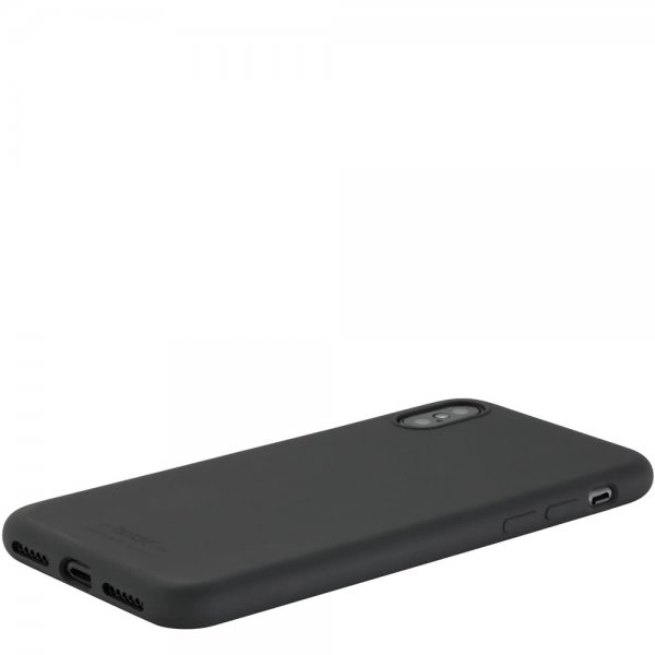 holdit iPhone X/Xs Cover Silikone Sort
