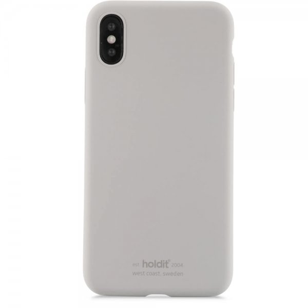 holdit iPhone X/Xs Cover Silikone Taupe