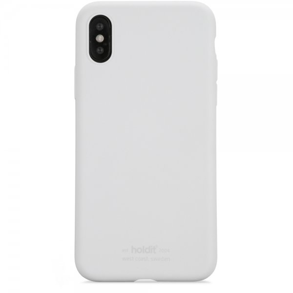 holdit iPhone X/Xs Skal Silikone Hvid