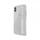 Superdry iPhone X/Xs Cover Snap Case Clear