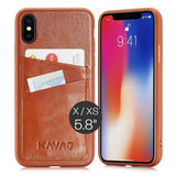 KAVAJ iPhone X/Xs Cover Tokyo Brun