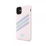 Adidas iPhone 11 Cover OR Moulded Case FW19 Orchid Tint Holographic