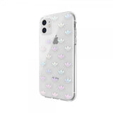 Adidas iPhone 11 Cover Snap Case ENTRY FW19 Transparent Silver
