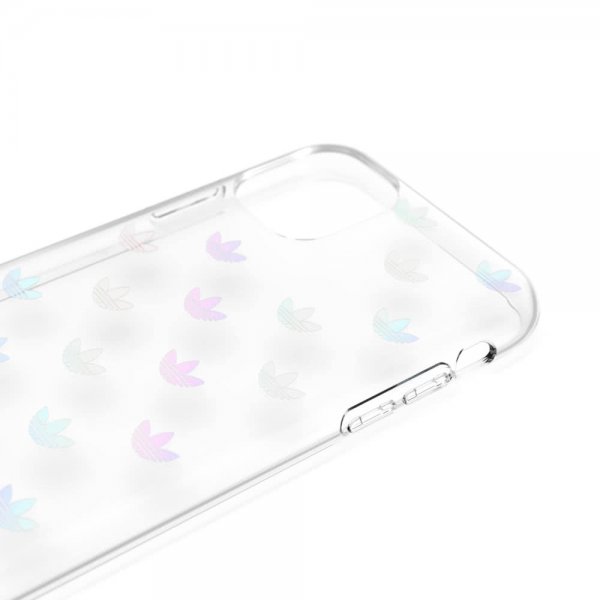 Adidas iPhone 11 Cover Snap Case ENTRY FW19 Transparent Silver