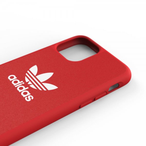 Adidas iPhone 11 Pro Cover OR Moulded Case Canvas FW19 Scarlet Red