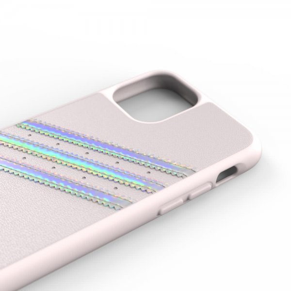 Adidas iPhone 11 Pro Cover OR Moulded Case FW19 Orchid Tint Holographic