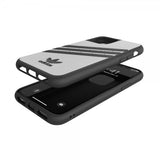 Adidas iPhone 11 Pro Cover ELLER 3 Stripes Snap Case PU FW19 Hvid Sort