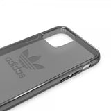 Adidas iPhone 11 Pro Cover ELLER Protective Clear Case FW19 Smokey Black