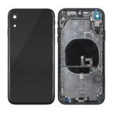 iPhone XR Bagside med Komplet Ramme Premium - Sort