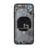 iPhone XR Bagside med Komplet Ramme Premium - Sort
