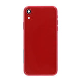 iPhone XR Bagcover med Komplet Ramme Premium - Rød