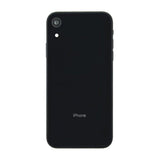 iPhone XR Bagside med Komplet Ramme - Sort