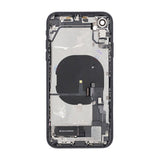 iPhone XR Bagside med Komplet Ramme - Sort