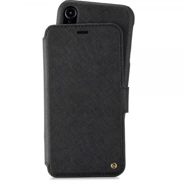 holdit iPhone Xr Cover Stockholm Aftageligt Cover Sort