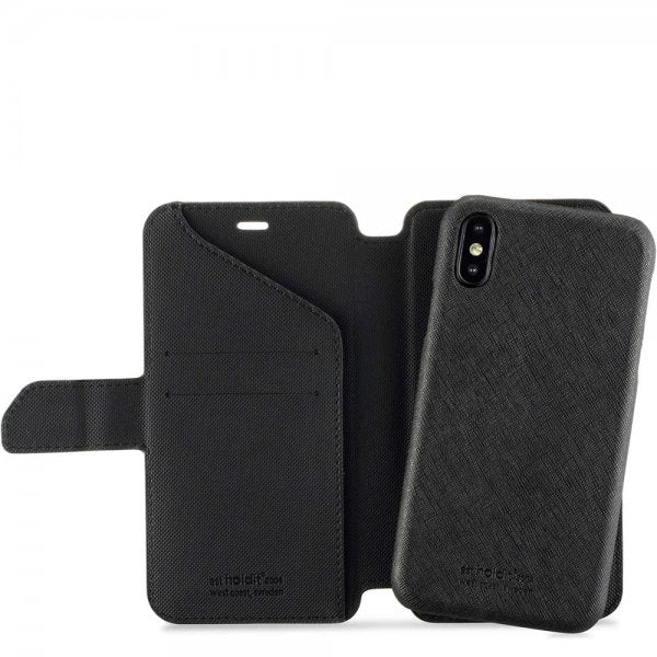 holdit iPhone Xr Cover Stockholm Aftageligt Cover Sort
