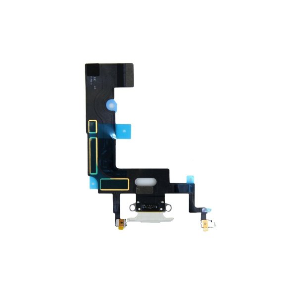 iPhone XR Opladerstik Flexkabel - Hvid
