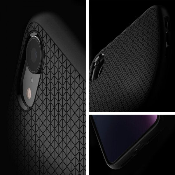 Spigen iPhone Xr Cover Liquid Air Mat Sort