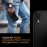 Spigen iPhone Xr Cover Liquid Air Mat Sort