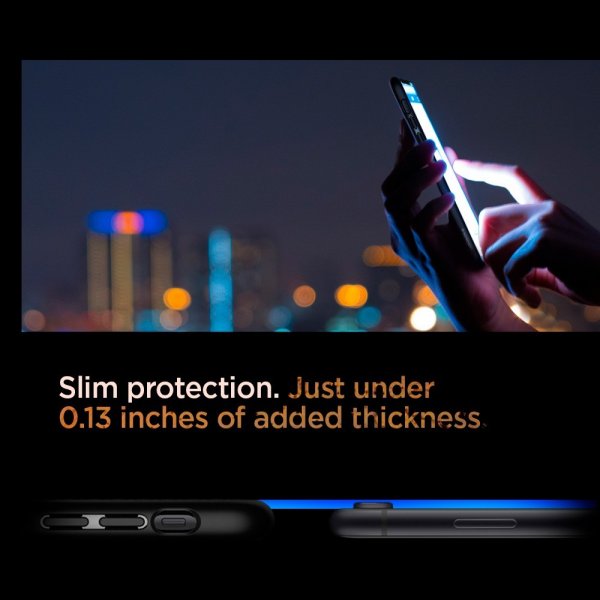 Spigen iPhone Xr Cover Liquid Air Mat Sort