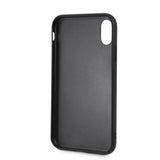 BMW iPhone Xr Cover Logo Perforeret Sort