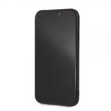 BMW iPhone Xr Cover Logo Perforeret Sort