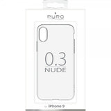 Puro iPhone Xr Cover Nude Transparent