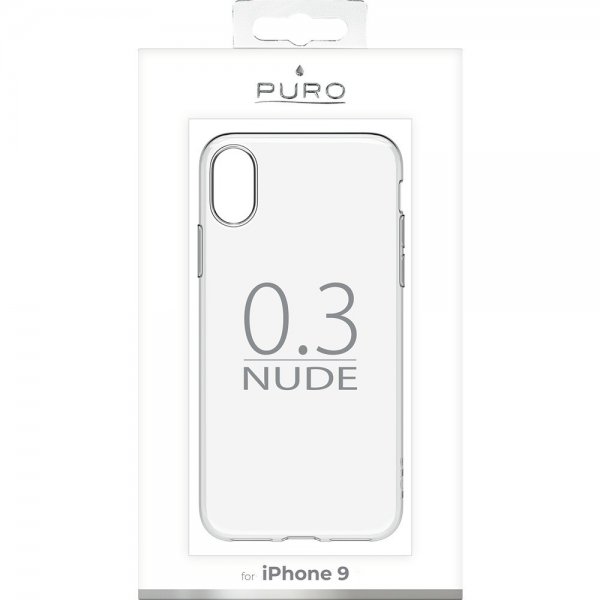 Puro iPhone Xr Cover Nude Transparent