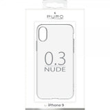 Puro iPhone Xr Cover Nude Transparent