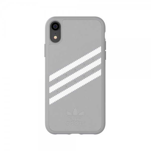 Adidas iPhone Xr Cover OR Moulded Case FW18 SUEDE Grå Hvid