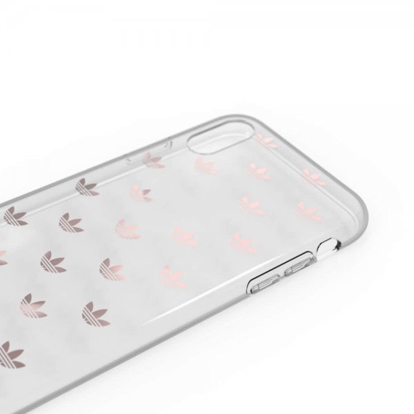Adidas iPhone Xr Cover OR Snap Case Entry SS19 Klar Rosaguld