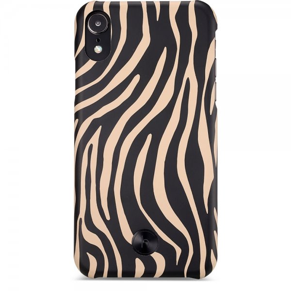 holdit iPhone Xr Cover Paris Sand Beige Zebra