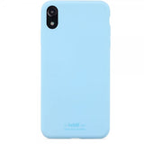 holdit iPhone Xr Cover Silikone Lyseblå