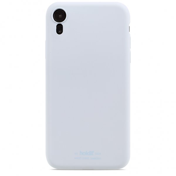 holdit iPhone Xr Cover Silikone Mineral Blue