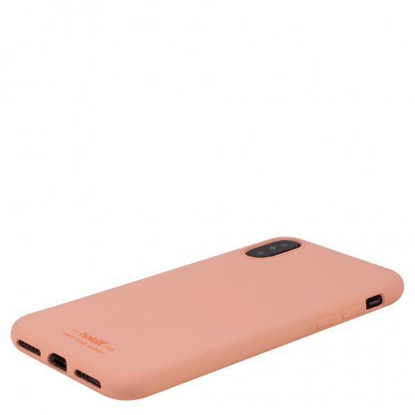 holdit iPhone X/Xs Cover Silikone Pink Peach