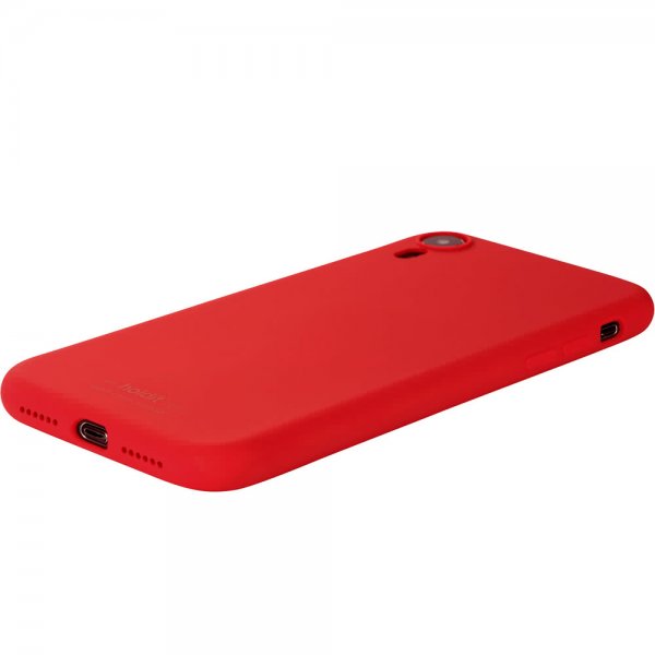 holdit iPhone Xr Silikone Cover Ruby Red