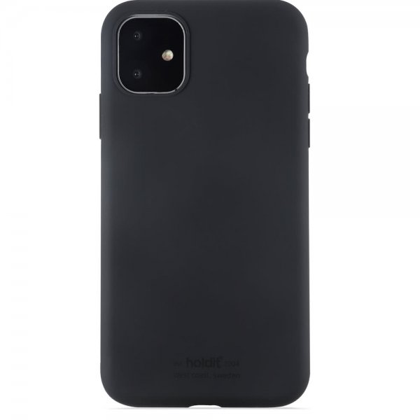holdit iPhone 11 Cover Silikone Sort