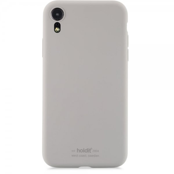holdit iPhone Xr Cover Silikone Taupe