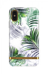 Richmond & Finch iPhone Xr Cover White Marble Tropics
