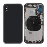 iPhone XS Bagside med Komplet Ramme OEM - Sort