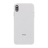 iPhone XS Max Bagside med Komplet Ramme - Hvid