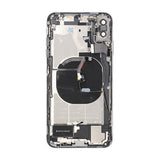 iPhone XS Max Bagside med Komplet Ramme - Hvid
