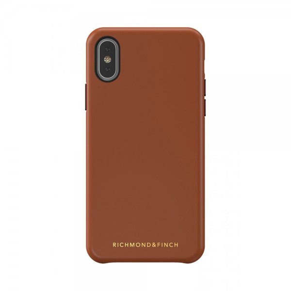 Richmond & Finch iPhone Xs Max Cover Wallet Aftageligt Cover Brun