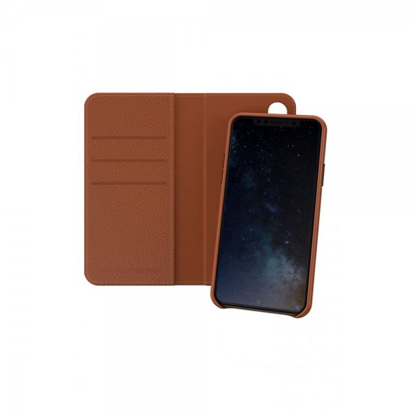 Richmond & Finch iPhone Xs Max Cover Wallet Aftageligt Cover Brun