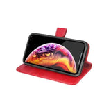 iPhone Xs Max Etui Magnetisk Aftageligt Cover Rød