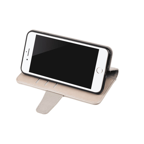 iPhone Xs Max Cover Udklappeligt Kortrum Grå